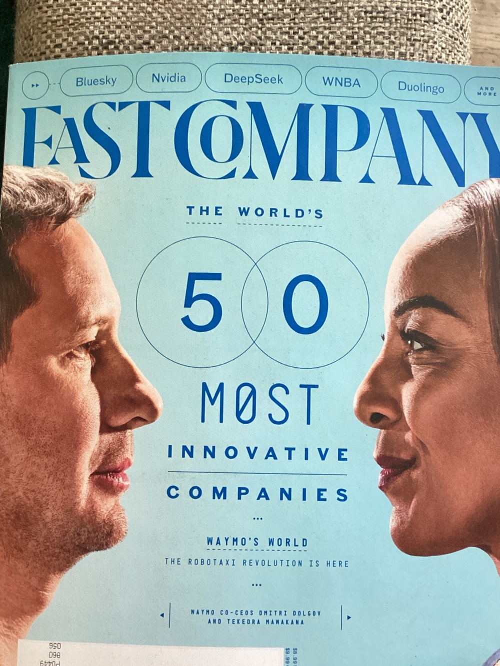 Free Fast Company Magazine - The World's 50 Most Innovative Companies